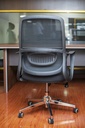 Medium back mesh chair with lumbar support LJ-2002A.