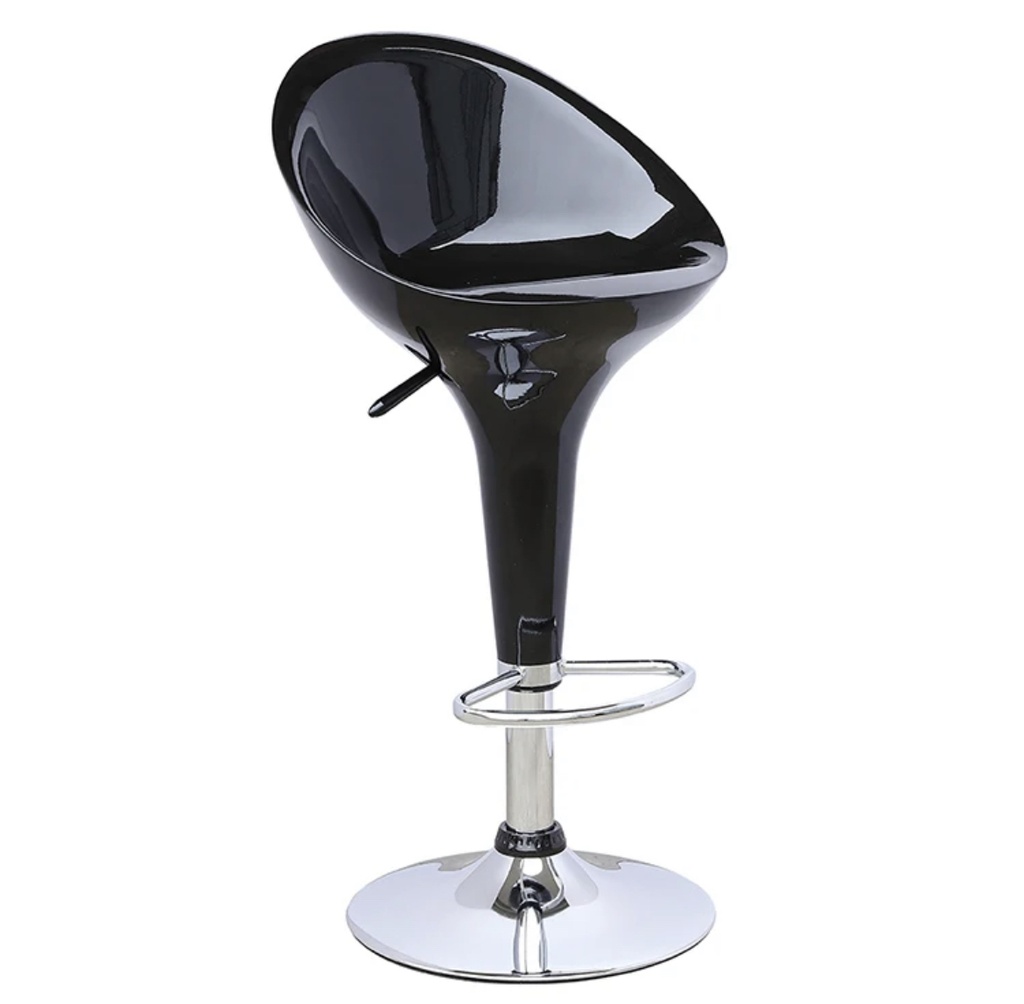 Bar Stool with Swivel QWB02-Black