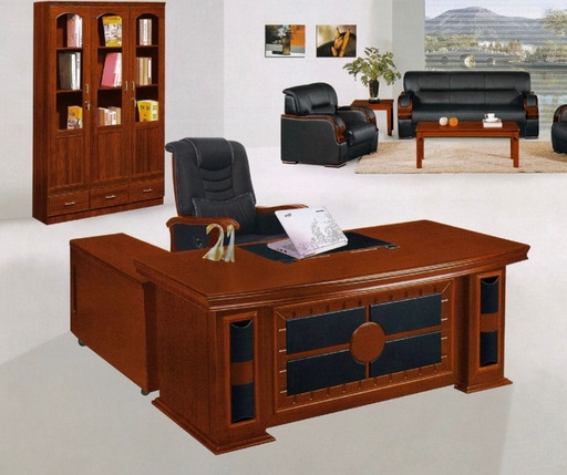 Mahogany Executive Desk 1.4M 8114