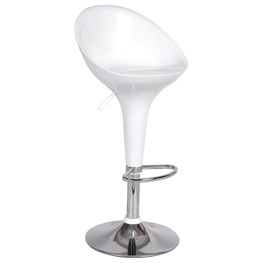 Bar Stool with Swivel QWB02-White